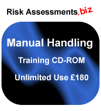 Manual Handling Training CD-ROM Unlimited Use £180 inclusive of VAT